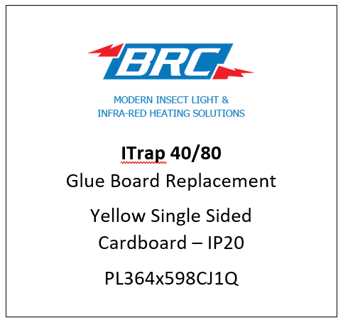 ITRAP 40/80 - IP20 Glue Board Replacement - 6 Pack