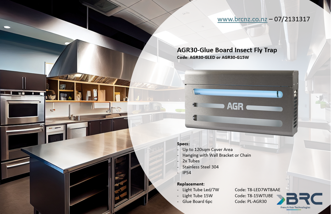 AGR 30 Glue Board UV-A Insect Fly Trap