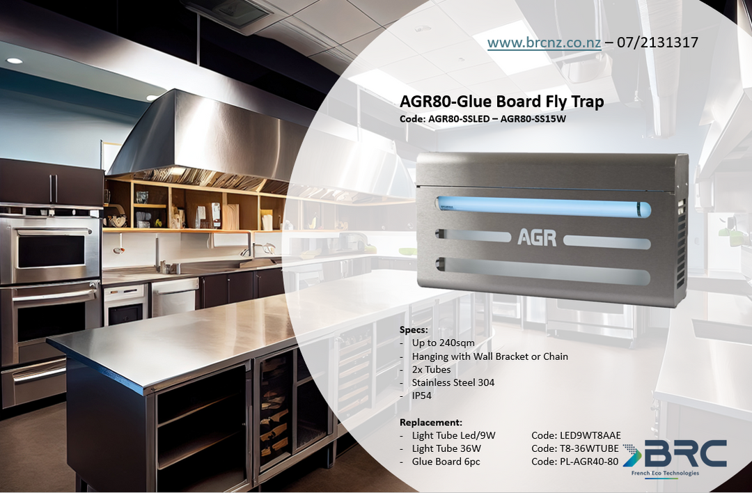 AGR 80 Glue Board UV-A Insect Fly Trap