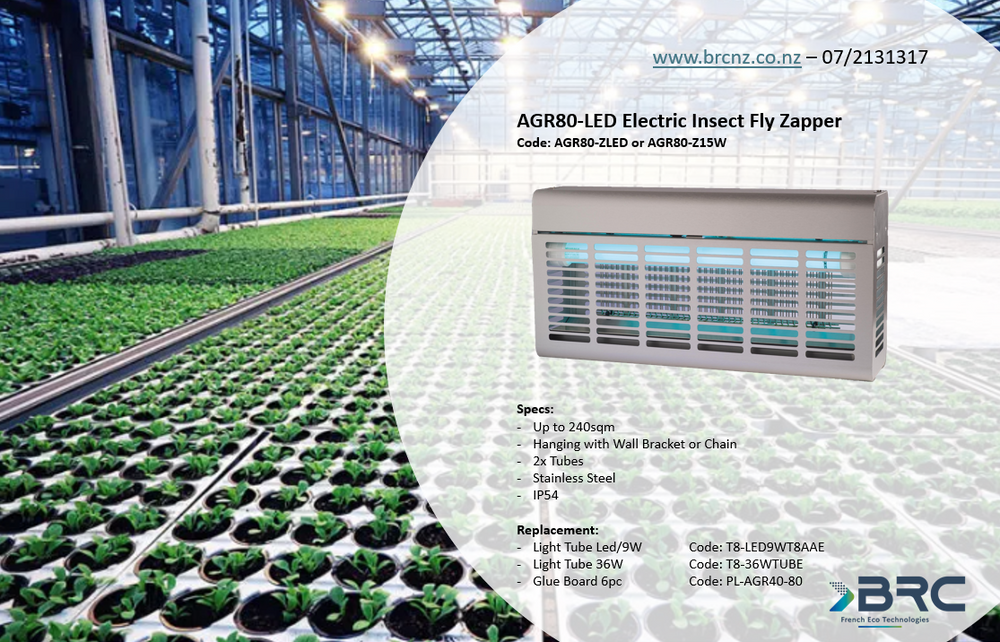 AGR 80 Electric Zapper UV-A Insect Fly Trap