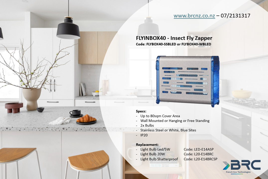 Fly in Box UV-A Insect Light Fly Trap
