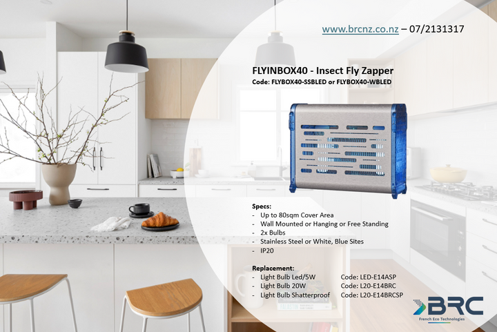 Fly in Box UV-A Insect Light Fly Trap