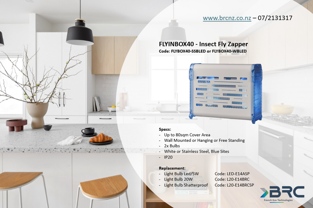 Fly in Box Electric Zapper Insect Light 