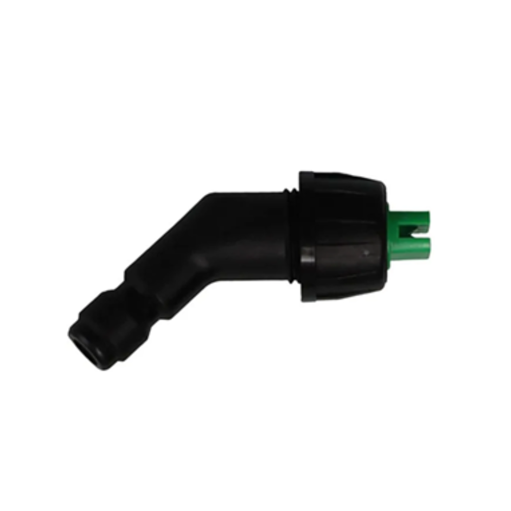 Flowzone Quick-Connect 45-degree Fan TeeJet Nozzle Assembly
