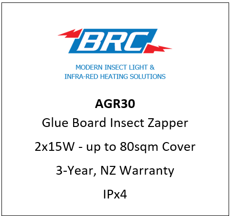 GT20 UV A Glue Board Insect Light Stainless Steel BRCNZ