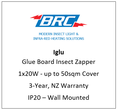 IGLU - UV-A Glueboard Insect Light - White